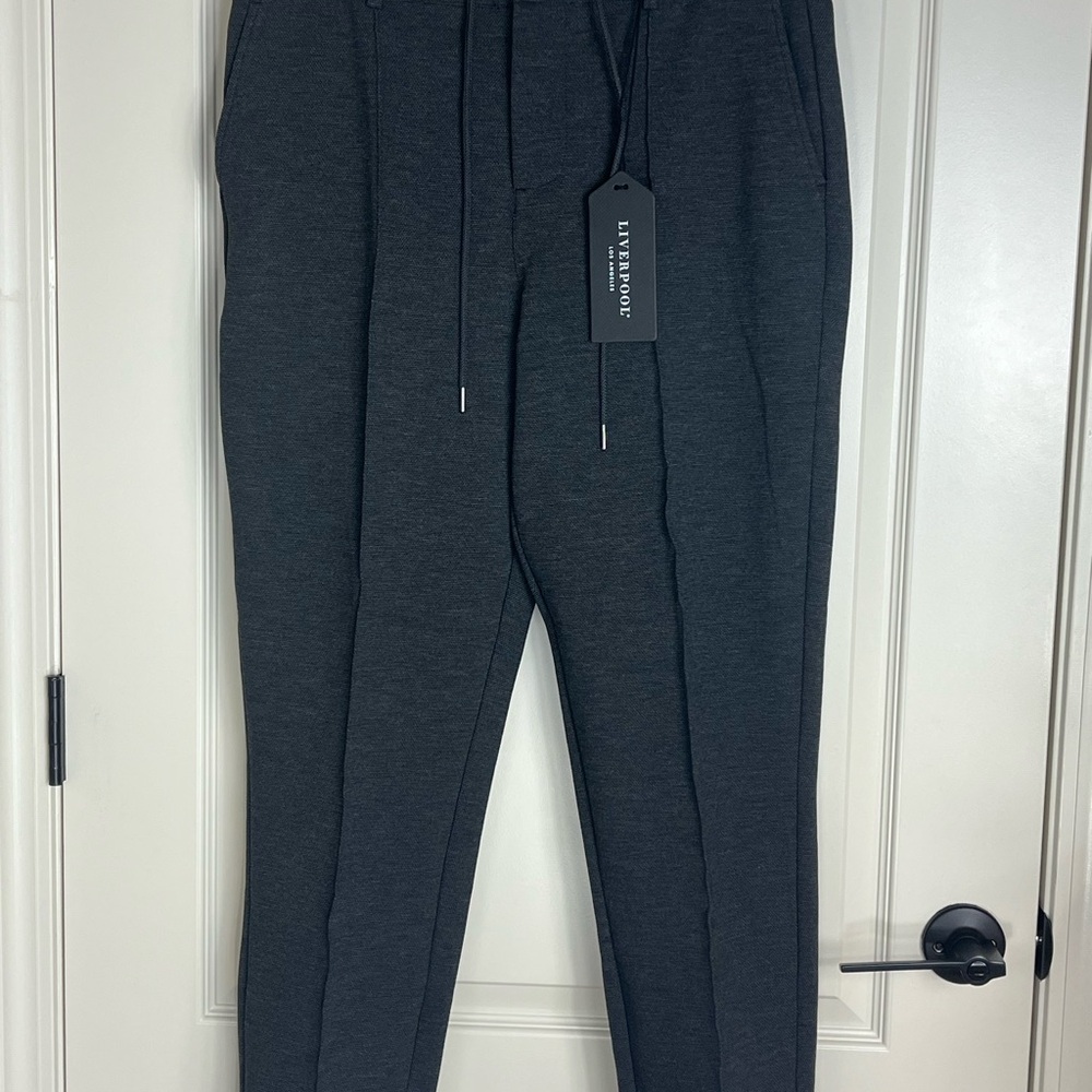 Liverpool Gray Modern Trouser Joggers